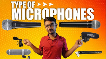 Type of Microphones || How do microphones work? Different microphone types and their characteristics