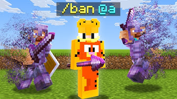 Banning Players In Survival Minecraft