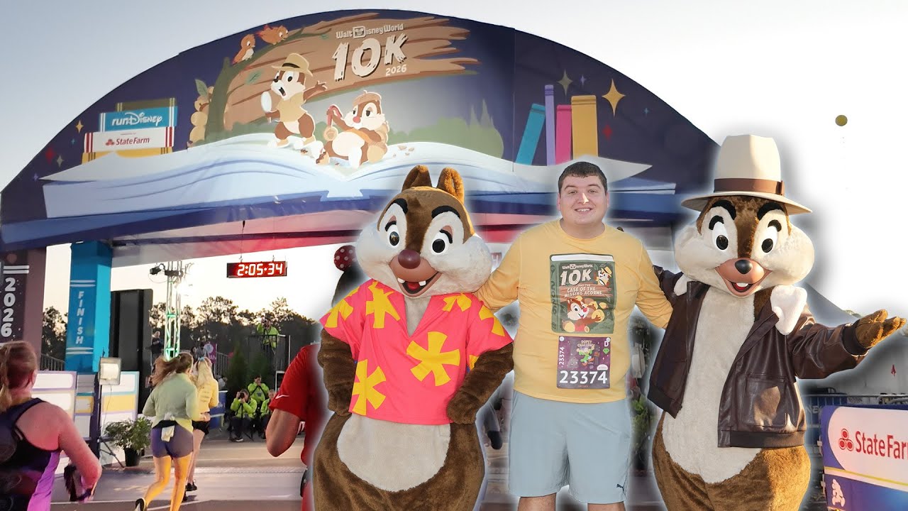 runDisney Marathon Weekend 10K - The Case of the Missing Acorns 