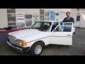 W123 Mercedes 240D 4 Spd Manual Overview: Kent's Landmark Benz - SOLD!