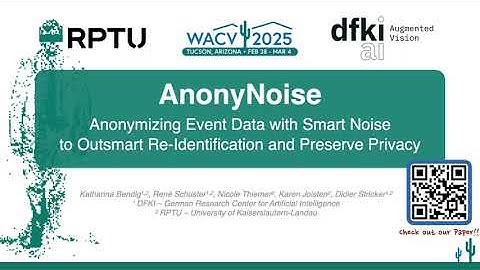 [WACV 2025] AnonyNoise: Anonymizing Event Data to Outsmart Re-Identification and Preserve Privacy