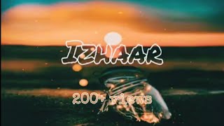 Sdr - Izhaar Prod. By Yugi Beats Izhaar Trilogy