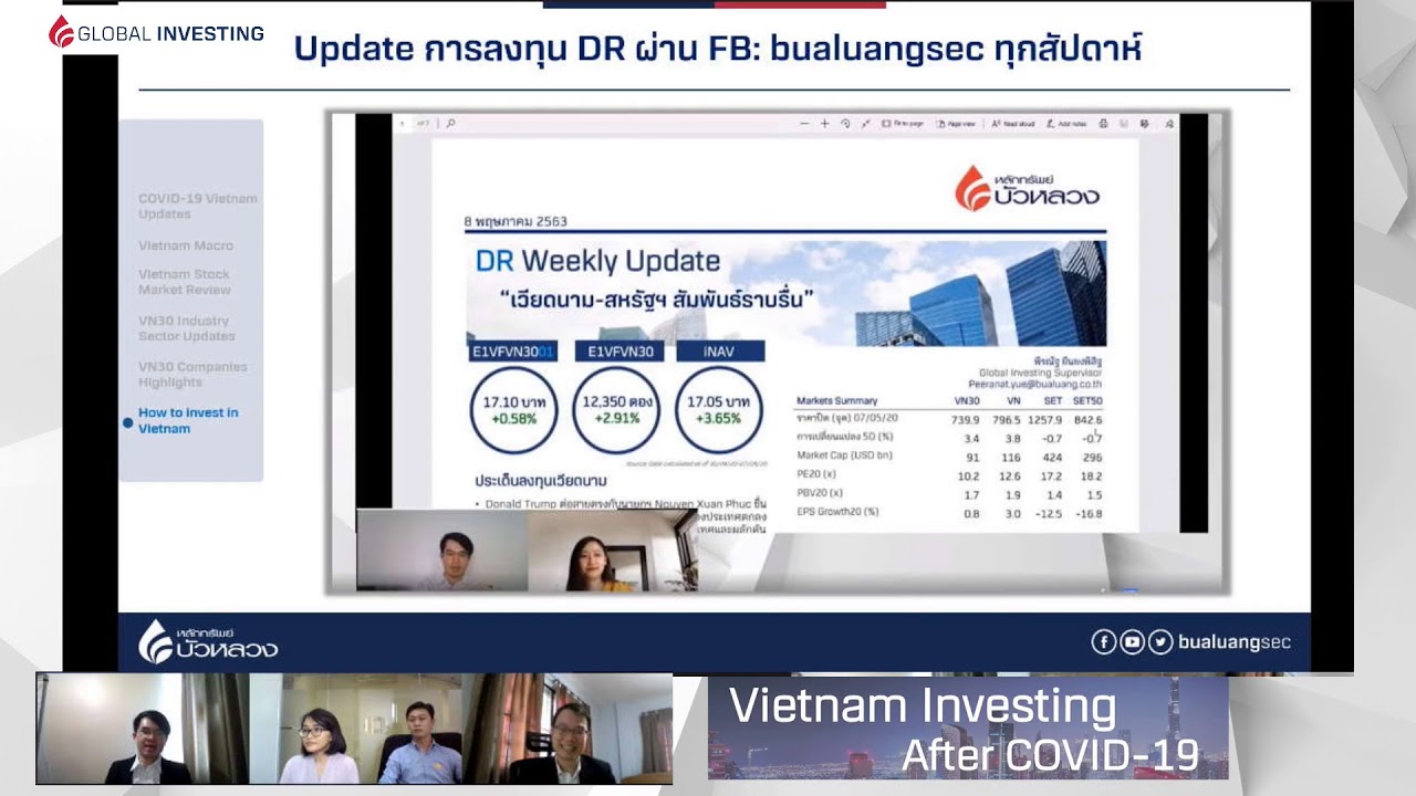 The Special Seminar “Vietnam Investing After COVID-19”