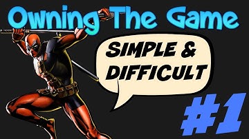[UMVC3] Deadpool Combos, The BEST 1 - OTG Series (1)