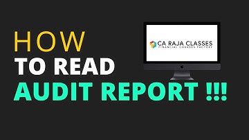 Become a Pro in Reading Audit Report - New Course Published - Grab Now @ early bird offer price!!!