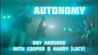 &quot;AUTONOMY&quot; - BOY HARSHER W/ COOPER B HANDY (LUCY) - LIVE @ THE MUSIC BOX, SAN DIEGO, APRIL 16, 2024