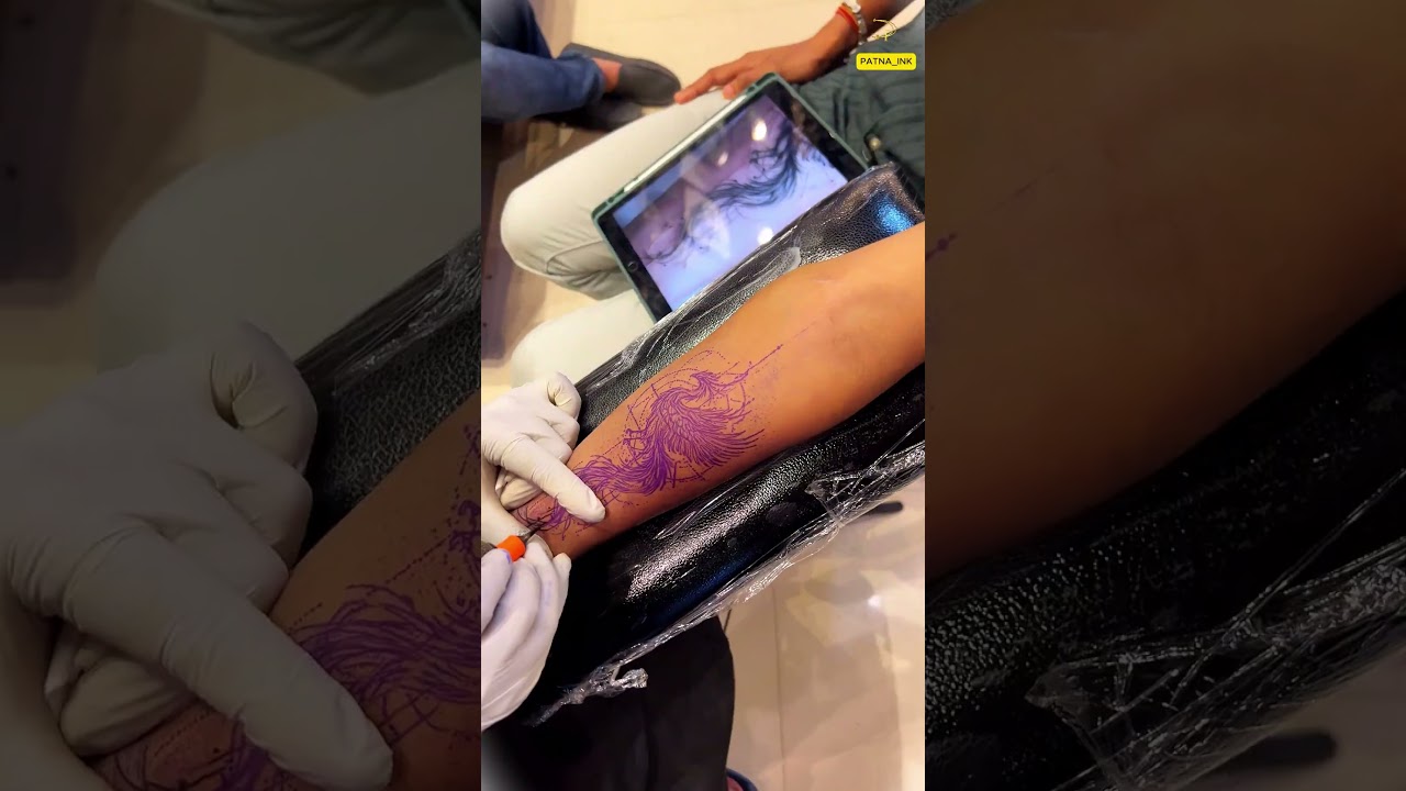 Teacher Client Got Unique Tattoo| Simple Meaningful Design | Best Tattoo Studio in Patna – Patna_Ink