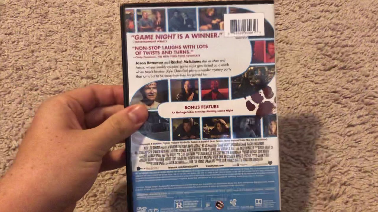 Game Night DVD Review YouTube