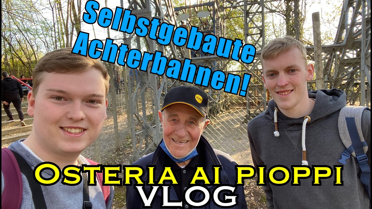 Der selbstgebaute "Freizeitpark" Osteria Ai Pioppi in Italien! | Vlog #49 | ParksAndFunfair