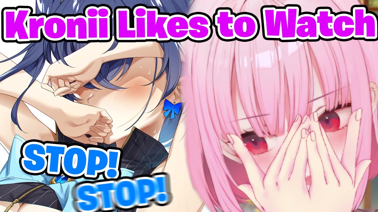 Calli: "Kronii likes to watch.." Kronii: