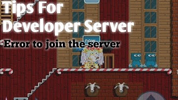 How to Fix Error To Join The Server?? | Growtopia Private Server 2021