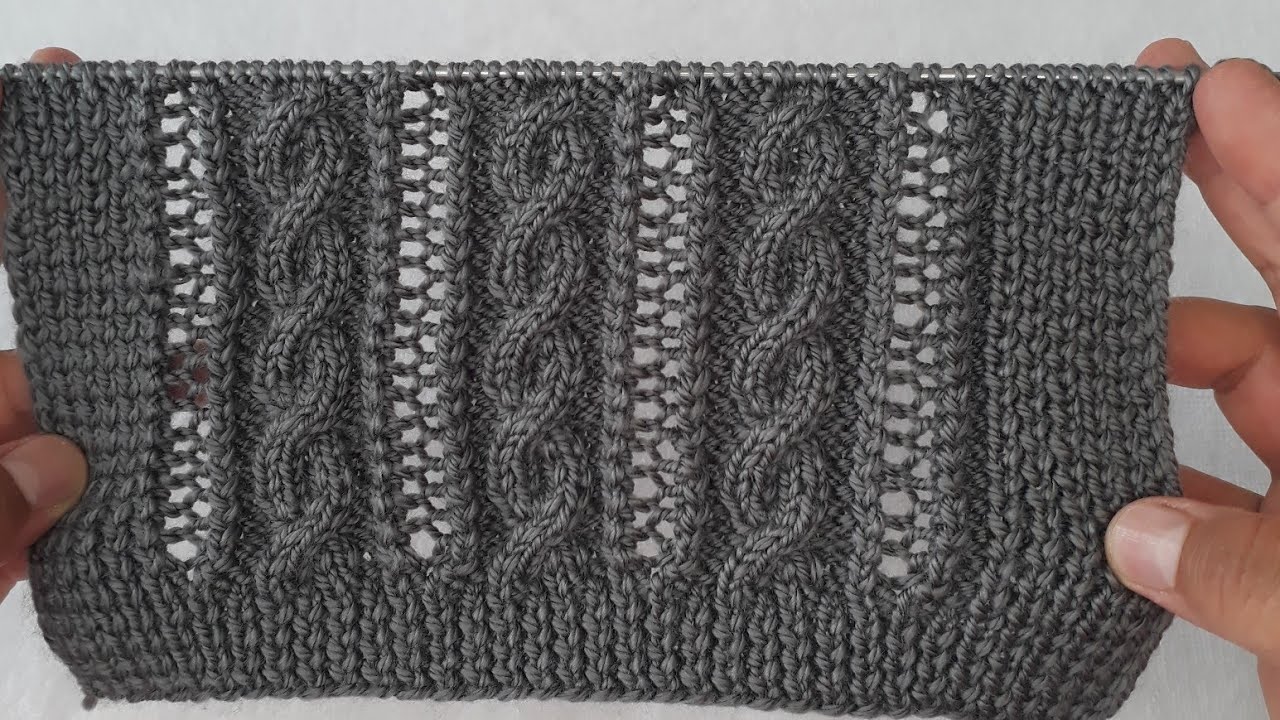 Ajurlu Burgu Örgü Modeli