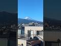 Mt Fuji From the Shinkansen High Speed Train in Japan #shorts