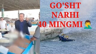 GO'SHT 39 MING ANDIJON HOKIMINI ALDASHDIMI😱3000 TA MASHINA YONIB KETDI