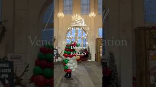 Last Call for Vendors at Off The Rails Holiday Market | Northern Pacific Center | Brainerd, MN
