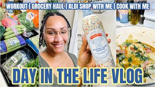 GET IT ALL DONE VLOG | DAY IN THE LIFE | WALMART GROCERY HAUL | ALDI SHOP WITH ME | COOK WITH ME