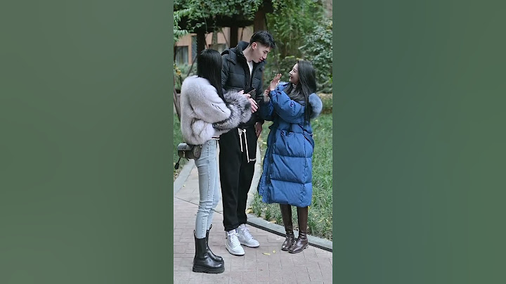 这就是一米八的男生，选女生的标准吗？! 抖音街拍穿搭 / Street Couple Fashion Asian Douyin China