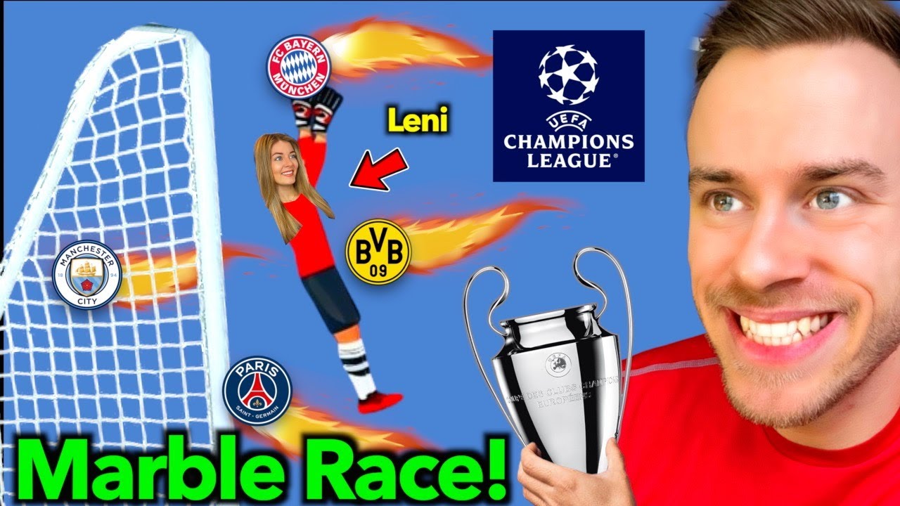 Marble Race BATTLE: Fabi vs Leni! 🤣 (extrem spannend!!)