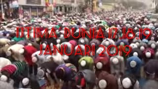 Suasana Ijtima Tonggi Solat Jumat Yang Dihadiri Oleh 3Juta Orang Pada 17,18,19, January 2020