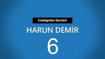 Codeigniter Dersleri 6 - Login İşlemleri