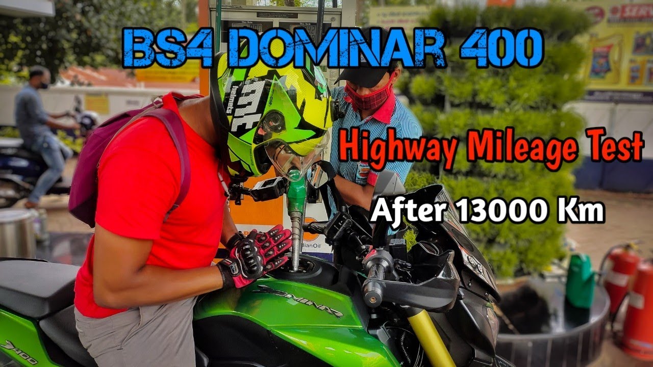 Dominar 400 Mileage Test | Highway Mileage | Malayalam | After 13000km