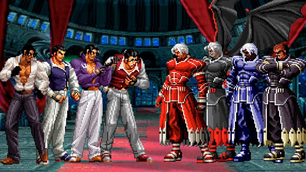 [KOF Mugen] Robert Garcia Team vs Zero Team