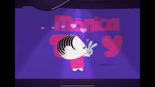 Mónica Toy Logo In Mega Photo Divided Effect Tried To Be Normal
