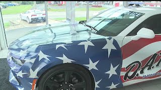 Austintown police shows off new customized D.A.R.E. car