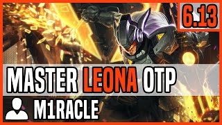 Leona 6.13 Support OTP (One Trick Pony) - Matchup: Thresh - Ranked Master KR