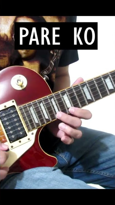 Pare Ko (Eraserheads) Extreme Close-up Guitar Solo #Shorts