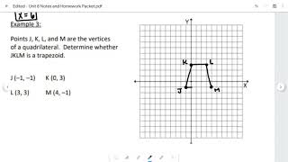 Geometry Unit 8 Day 9 Notes