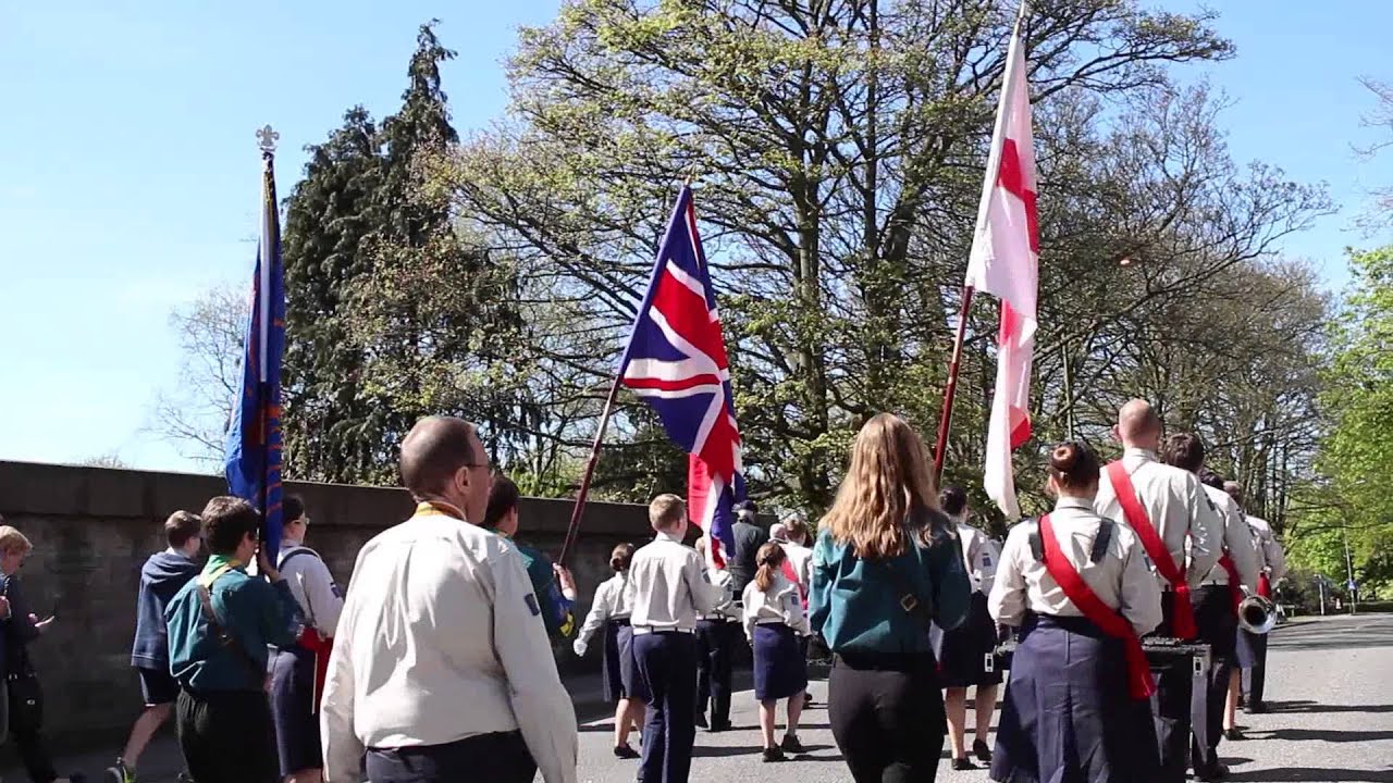 Alderley Edge St George's Day Parade 2015