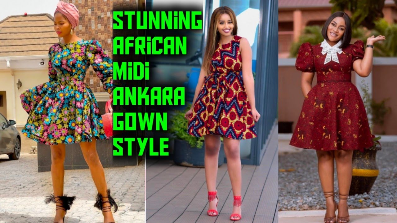 ankara latest gown outfit for ladies 2023｜TikTok Search