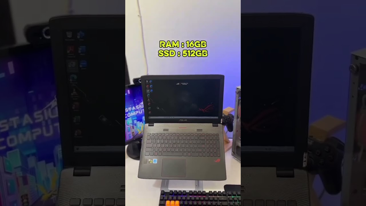 Rog 4jtan 🤩🤩Asus ROG - GL552JX percayakan pada @computer.side wa 083838649309📍Semarang