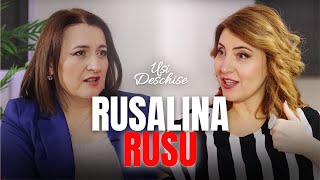 #usideschise Rusalina Rusu: decesul tatălui, cariera în TV, viața de vedetă și obstacolele în viață