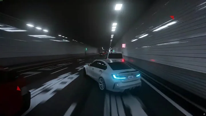 BMW M3 G80 2023 I VS-GTS Spec Cutting in Traffic - Assetto Corsa