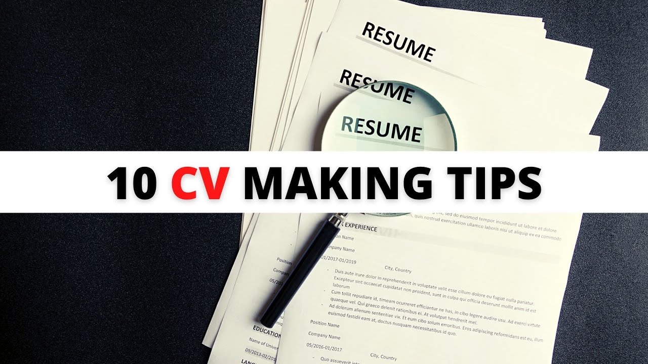 10 CV Writing Tips | Professional Resume Writing Service to Land Your ...