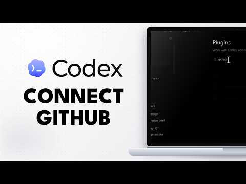 How to Connect GitHub to ChatGPT Codex (Step by Step)