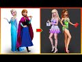 Anna Elsa Frozen Dress Up - Disney Princess Clothes SWITCH UP Fashion