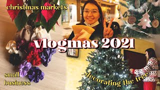 let&#39;s get into the christmas spirit in ITALY | my wishlist &amp; christmas markets | VLOGMAS 2021