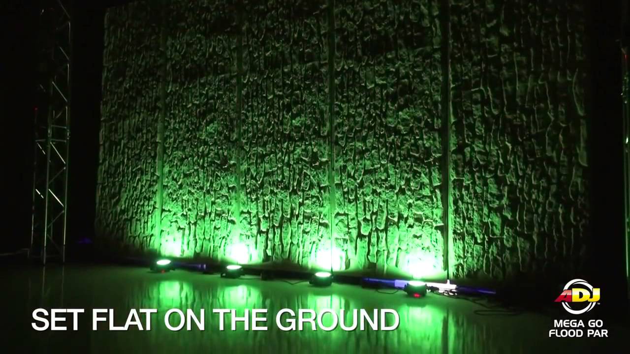 ADJ Mega Go Flood Par - Wireless, Battery Powered LED Light