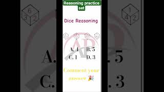 Reasoning practice set | Dice and cube reasoning#shorts #reasoning #sscgdreasoning #sscgdexam #sscgd