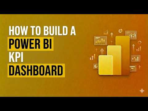 How to Build a Power BI KPI Dashboard (Step-by-Step 2026) - YouTube