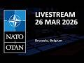 NATO Secretary General S Annual Report For 2025 26 MAR 2026