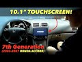 2006 Honda Accord 10.1" Xtrons Touchscreen Installation // EASY DIY UPGRADE