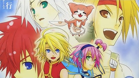 PSP HD intro - Tales of the World: Radiant Mythology 2 (1080p AI upscale)