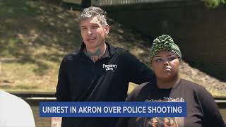 Unrest in Akron over Police Shooting