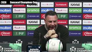 Antonio Turco Mohamed post final | Respeto y Humilda después de derrotar a Tigres UANL en penales.