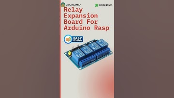 4 Channel To 8 Channel Relay Module |5V Relay Expansion Board #relayproject #arduinomicrocontroller