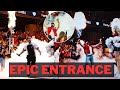 Jason and travis kelce wow fans with epic entrance at fifth third arena traviskelce jasonkelce